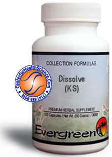 Dissolve (KS)™ by Evergreen Herbs, 100 capsules